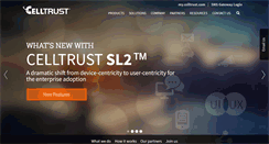 Desktop Screenshot of celltrust.com