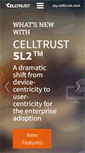 Mobile Screenshot of celltrust.com